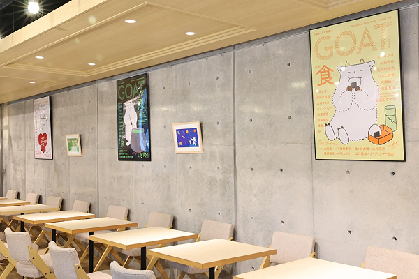 GOAT_CafeLish_ゴートくん_店内写真
